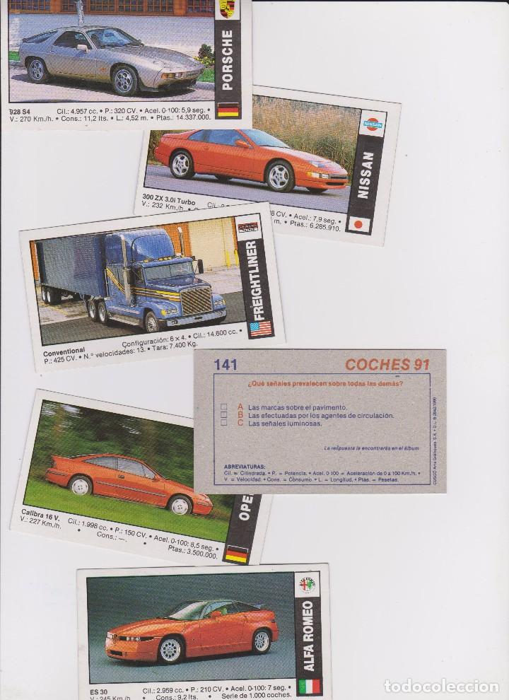 Coleccionismo cromos antiguos: COCHES 91 - Foto 1