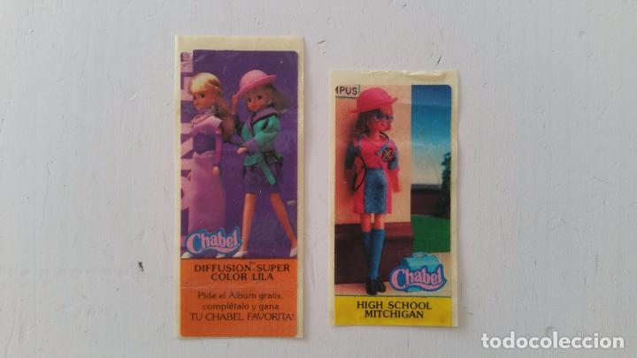 Coleccionismo cromos antiguos: LOTE DE PEGATINAS DE CHICLE DE CHABEL REF 17 - Foto 1
