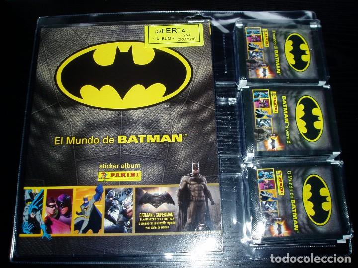 El mundo de batman. album con 250 cromos. 50 so - Vendido en Venta ...