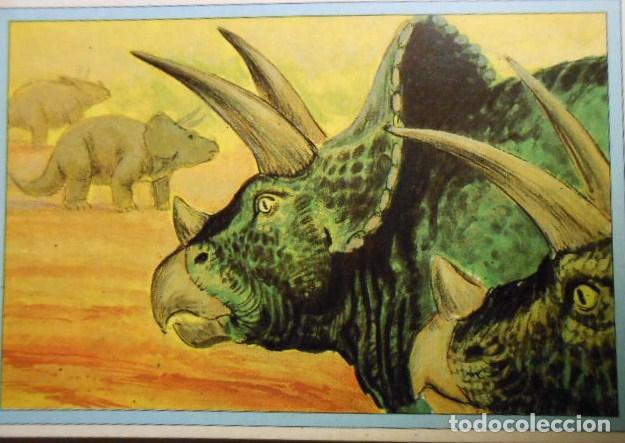 Coleccionismo cromos antiguos: 101 DINOSAURIOS N&ordm; 36. TRADING CARD - Foto 1