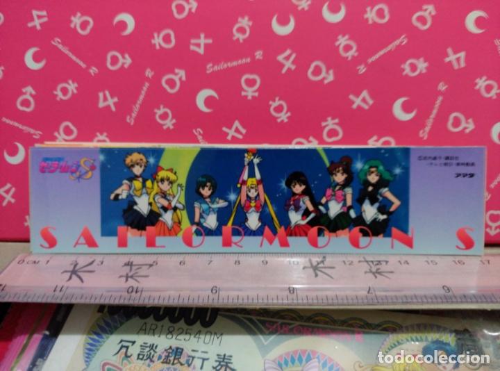 Coleccionismo Cromos antiguos: sailor moon SUPER S SEAL STICKER PEGATINA AMADA GUERRERO LUNA BOOKMARK PP CARD