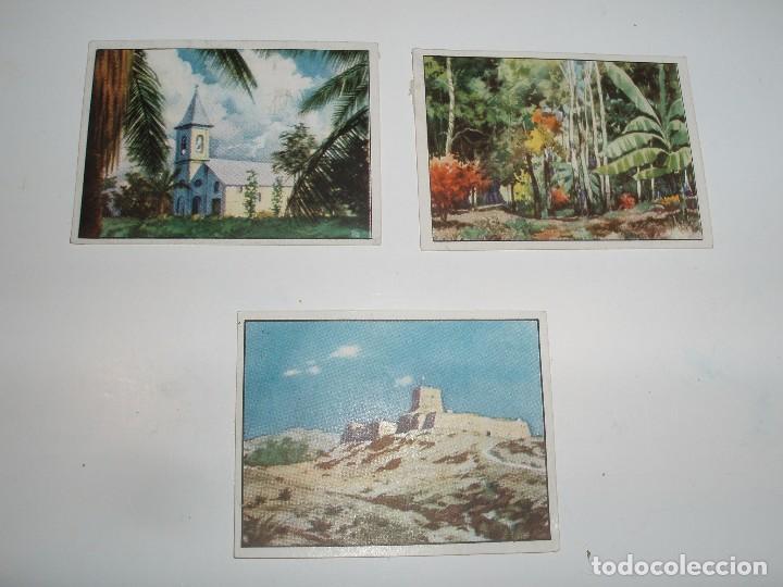 Colecionismo Cromos antigos: 3 CROMOS NUEVOS  DEL ALBUM 1 CHOCOLATES BATANGA