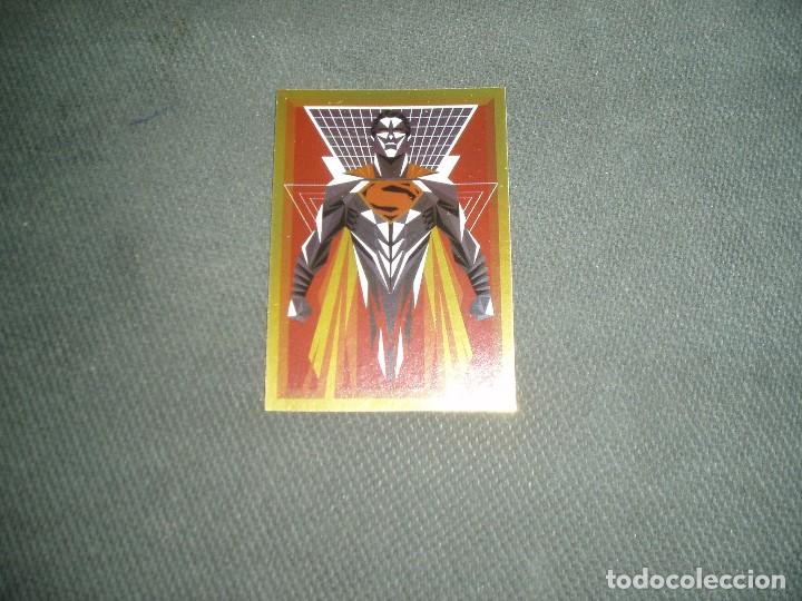 Collectable Antique Stickers: CROMO DE: EL MUNDO DE BATMAN - X2 - SIN PEGAR- ALBUM DE EL MUNDO DE BATMAN. - PANINI.