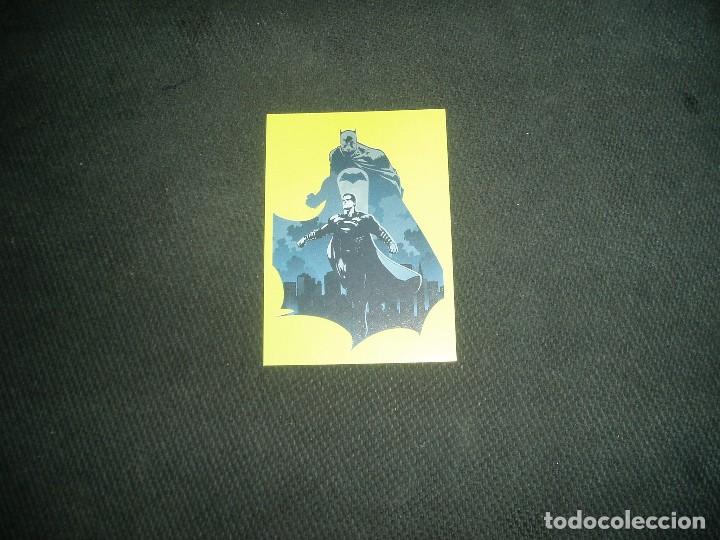 Coleccionismo cromos antiguos: CROMO DE: EL MUNDO DE BATMAN - X20 - SIN PEGAR- ALBUM DE EL MUNDO DE BATMAN. - PANINI.