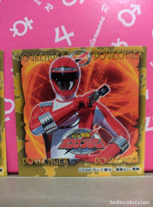 Coleccionismo Cromos antiguos: BOUKENGER POWER RANGERS RANGER CROMO SEAL STICKER NO CROPAN NO BOLLYCAO NO PHOSKITOS