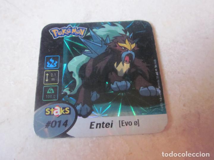 Coleccionismo cromos antiguos: POKEMON STAKS 014 ENTEI - Foto 1