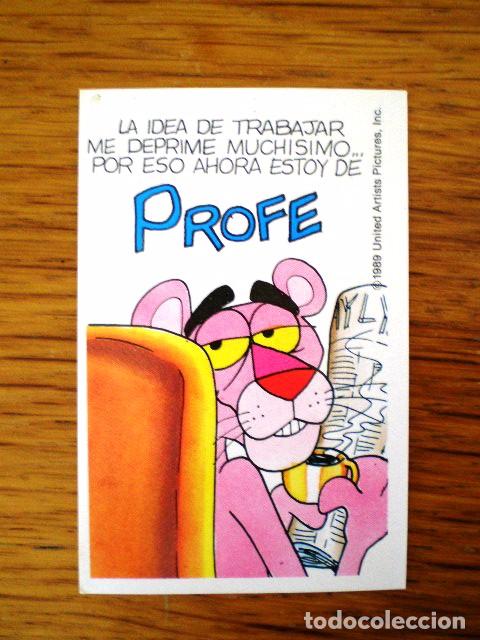Coleccionismo cromos antiguos: Cromo n&ordm; 33 LA PANTERA ROSA (Aston) * Nuevo - Foto 1