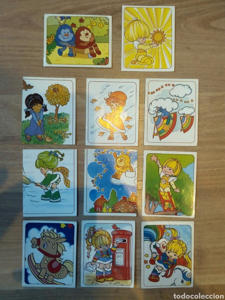 Coleccionismo cromos antiguos: Lote 11 cromos Rainbow Brite. Panini 1986 - Foto 1