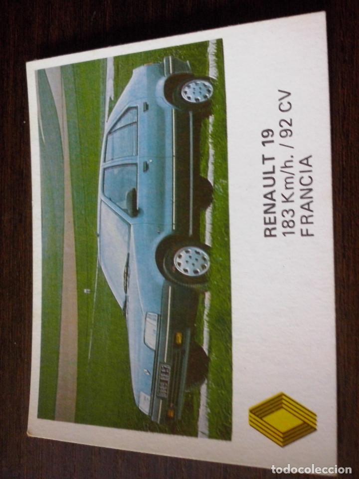 Coleccionismo cromos antiguos: Cromo AUTO 2000 Renault 19 n&ordm; 114 SIN PEGAR - Foto 1
