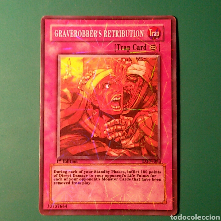 carta yu gi oh! ? n lon-083 graverobber's retr - Buy Antique stickers on  todocoleccion