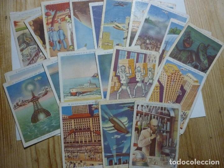 Coleccionismo cromos antiguos: COMPLETA. EL DOCTOR FAUSTH EN EL A&Ntilde;O 2000. 24 CROMOS. - Foto 1