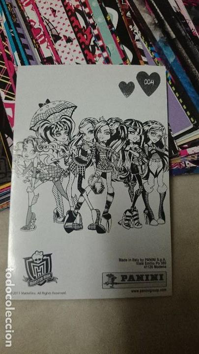 Coleccionismo cromos antiguos: LOTE DE 196 PHOTOCARDS MONSTER HIGH 2011 - Foto 2