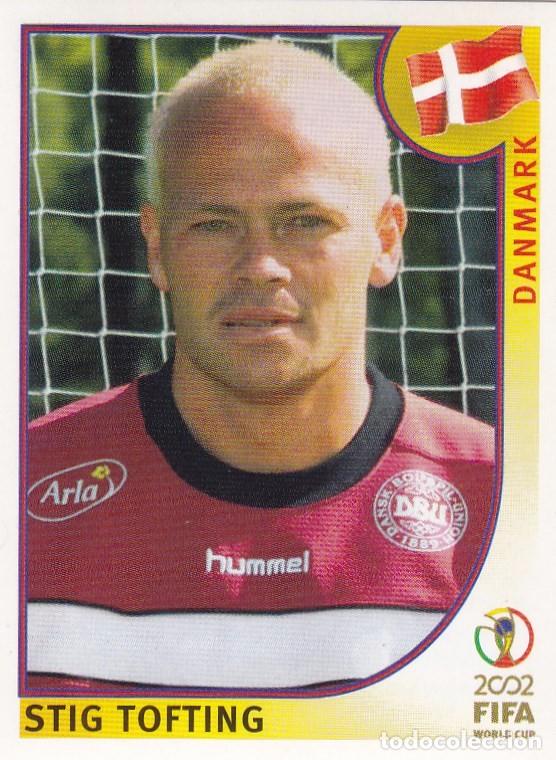 Collectable Antique Stickers: CROMO 2002 FIFA WORLD CUP KOREA JAPAN. PANINI. N&ordm; 88. STIG TOFTING. DANMARK