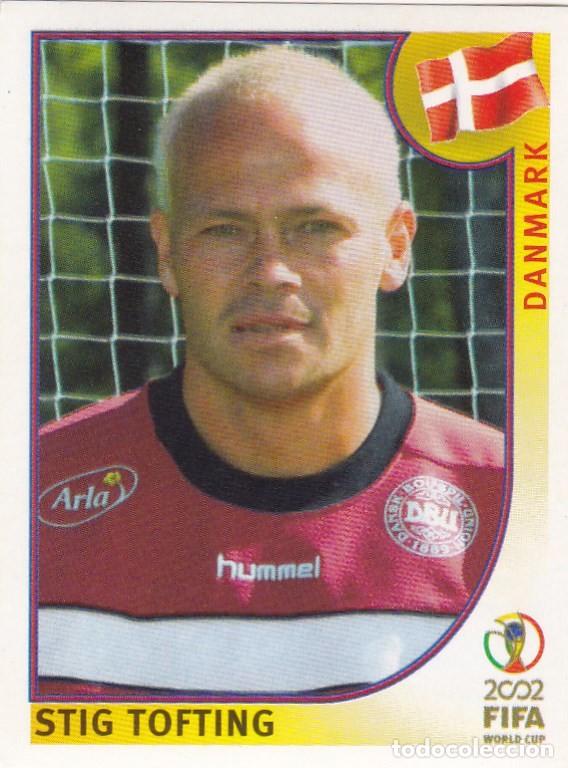Collectable Antique Stickers: CROMO 2002 FIFA WORLD CUP KOREA JAPAN. PANINI. N&ordm; 88. STIG TOFTING. DANMARK