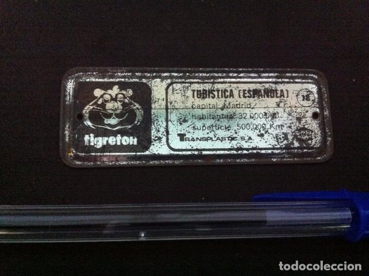 Coleccionismo cromos antiguos: ANTIGUA CHAPA DE MATRICULA. PROMOCION TIGRETON.  NUM. 18 - Foto 2