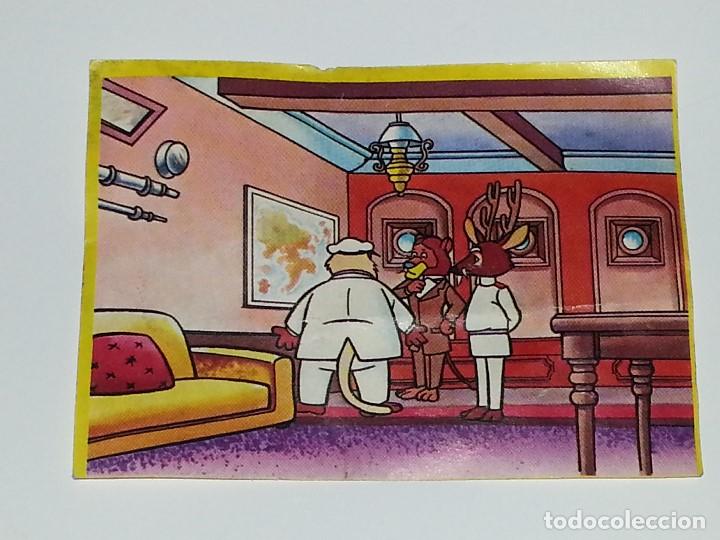Coleccionismo Cromos antiguos: ANTIGUO CROMO N&ordm; 30 DE DANONE ALBUM LA VUELTA AL MUNDO EN 80 DIAS WILLY FOG A&Ntilde;OS 80 SIN PEGAR