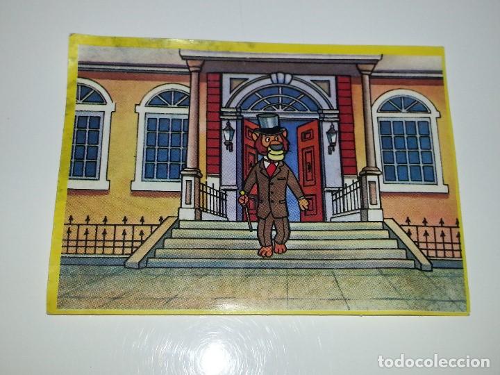 Coleccionismo Cromos antiguos: ANTIGUO CROMO N&ordm; 6 DE DANONE ALBUM LA VUELTA AL MUNDO EN 80 DIAS WILLY FOG A&Ntilde;OS 80 SIN PEGAR