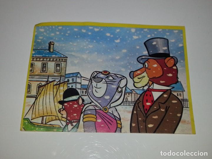 Coleccionismo Cromos antiguos: ANTIGUO CROMO N&ordm; 63 DE DANONE ALBUM LA VUELTA AL MUNDO EN 80 DIAS WILLY FOG A&Ntilde;OS 80 SIN PEGAR
