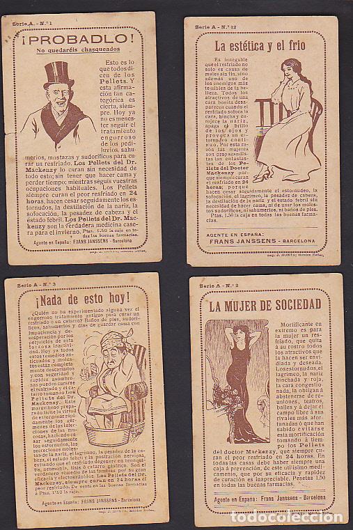Coleccionismo cromos antiguos: COLECCION COMPLETA 12 CROMOS HOROSCOPO - Foto 2