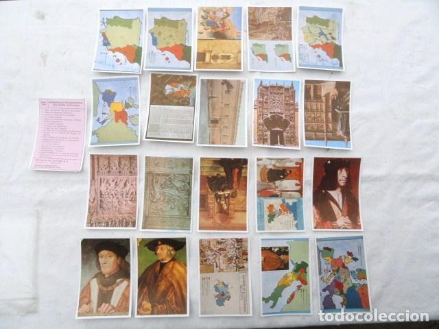 Colecionismo Cromos antigos: 20 CROMOS COLECCI&Oacute;N MONARQUIA RENACENTISTA.