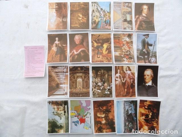 Colecionismo Cromos antigos: 20 CROMOS COLECCI&Oacute;N EL DESPOTISMO ILUSTRADO.