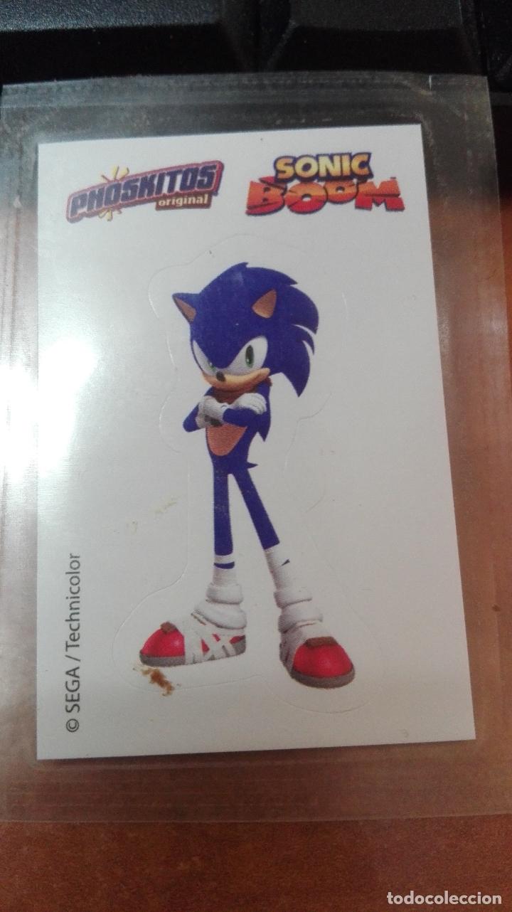 Coleccionismo cromos antiguos: CROMO PHOSKITOS ( SONIC BOOM ) , NUEVO SIN ABRIR