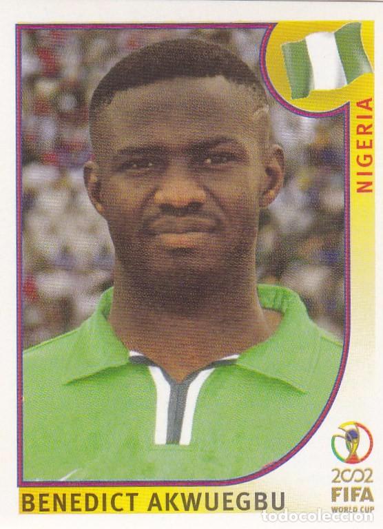 Sammeln alte Sammelbilder: CROMO 2002 FIFA WORLD CUP KOREA JAPAN. PANINI. N&ordm; 417. BENEDICT AKWUEGBU. NIGERIA