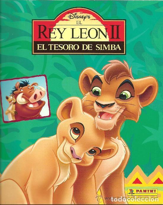 Coleccionismo Cromos antiguos: i&ntilde;i 10 CROMOS. EL REY LE&Oacute;N II. 2. EL TESORO DE SIMBA. PANINI. PREGUNTE POR SUS FALTAS. STICKERS.