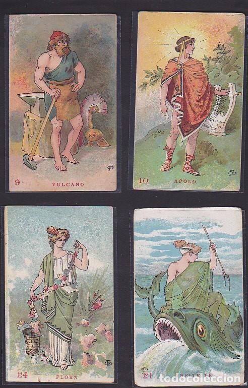Collectionnisme Cartes &agrave; collectionner anciennes: LOTE DE 6 CROMOS MITOLOGIA APELES MESTRES