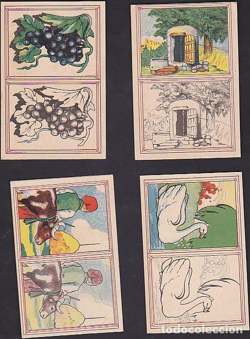 Collectionnisme Cartes &agrave; collectionner anciennes: LOTE DE 4 CROMOS EL ARTE EN LOS NI&Ntilde;OS SERIE 1