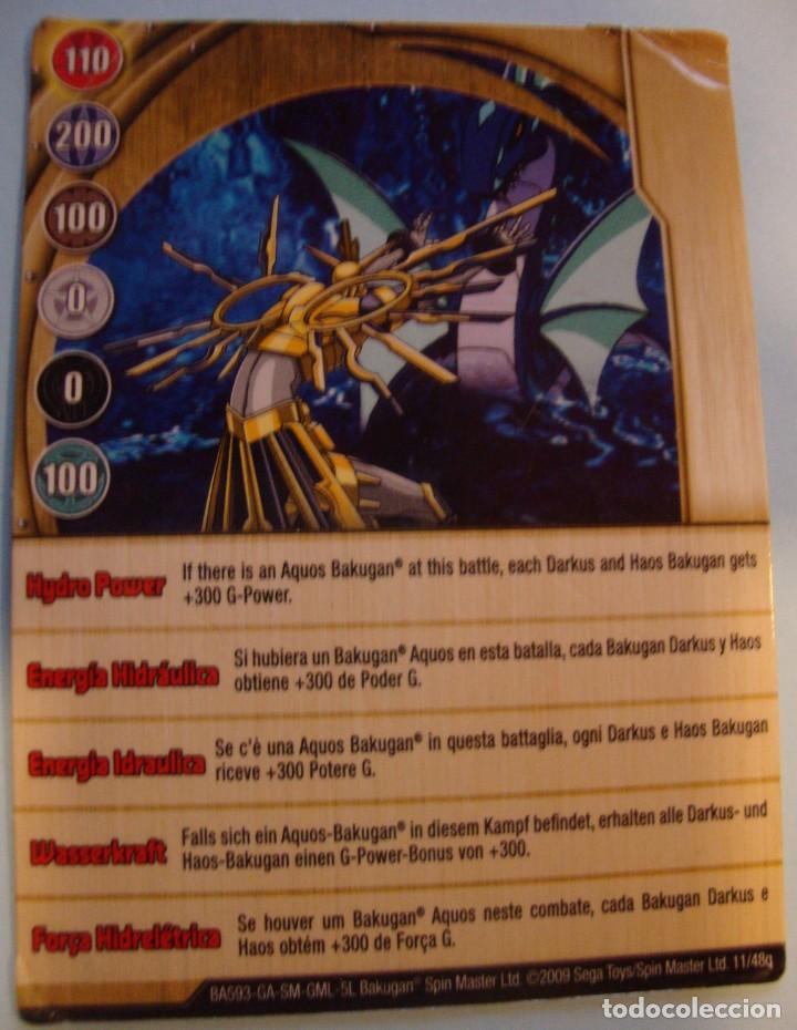 Coleccionismo Cromos antiguos: TRADING CARD ALBUM BAKUGAN BATTLE BRAWLERS ENERG&Iacute;A HIDR&Aacute;ULICA A&Ntilde;O 2009