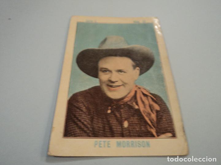 Colecionismo Cromos antigos: 3 CROMOS DE chocolate juncosa, laura la plante, pete morrison y william duncan