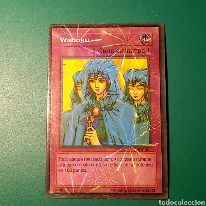 carta yu gi oh! - nsdy-049 waboku - Buy Antique stickers on todocoleccion