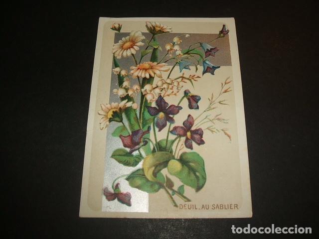 Coleccionismo cromos antiguos: FLORES CROMO SIGLO XIX - Foto 1