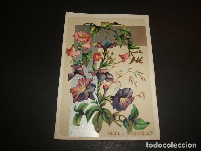 Coleccionismo cromos antiguos: FLORES CROMO SIGLO XIX - Foto 1
