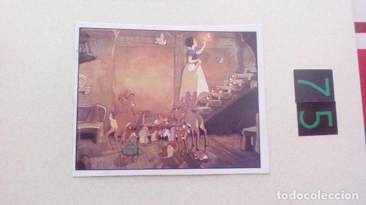 Coleccionismo cromos antiguos: BLANCANIEVES PANINI RECUPERADO 75 - Foto 1