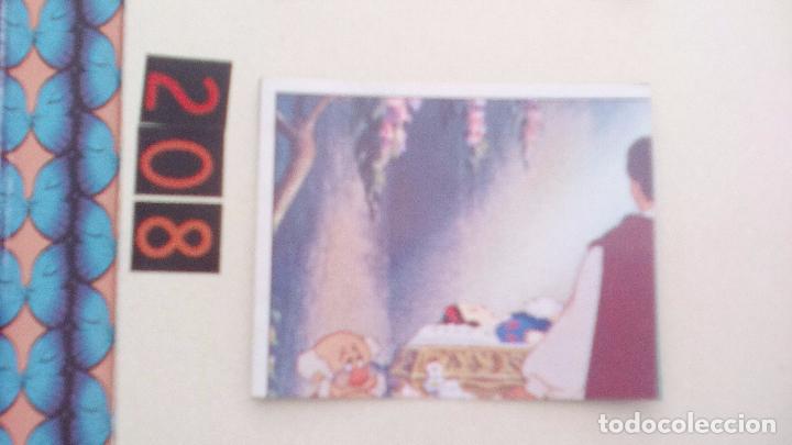 Coleccionismo cromos antiguos: BLANCANIEVES PANINI RECUPERADO 208 - Foto 1