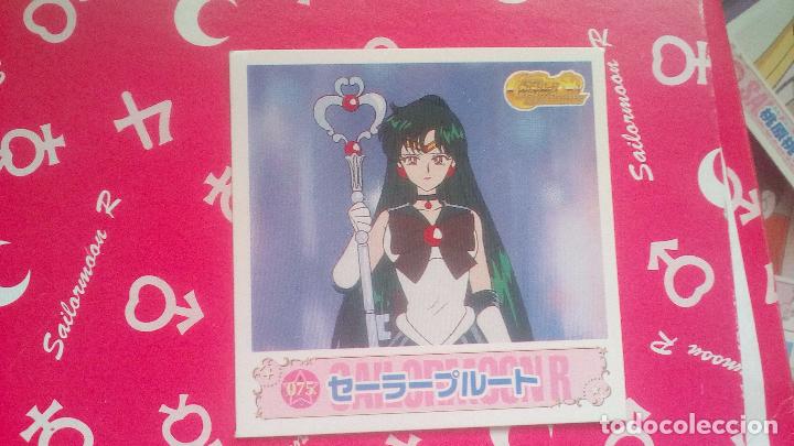Coleccionismo cromos antiguos: sailor moon r seal densetsu sailor pluto pluton - Foto 1
