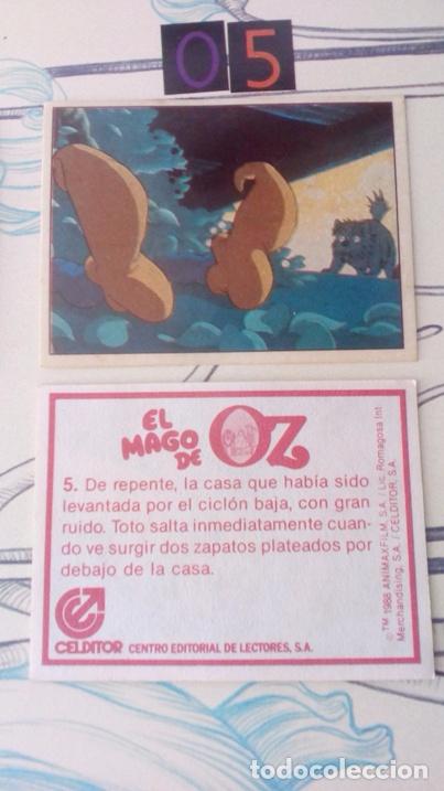 Coleccionismo cromos antiguos: EL MAGO DE OZ CELDITOR EDICIONES 05 5 - Foto 1