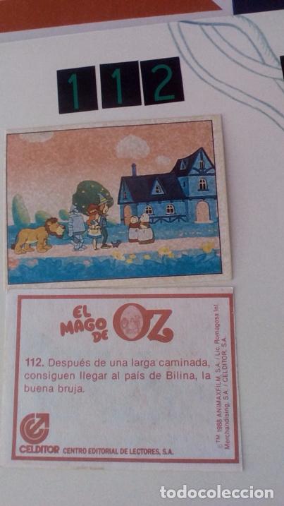 Coleccionismo cromos antiguos: EL MAGO DE OZ CELDITOR EDICIONES 112 - Foto 1