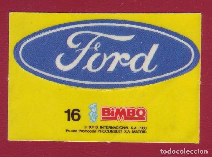 Coleccionismo cromos antiguos: BIMBO - FORD - 16 - 1983 - Foto 1