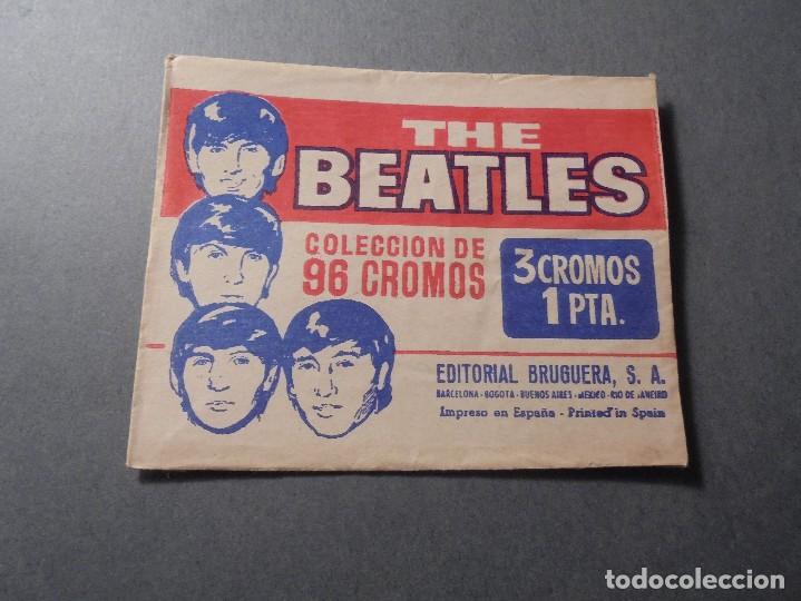 Coleccionismo cromos antiguos: THE BEATLES - SOBRE VACIO DE CROMOS EDT. BRUGUERA . BUEN ESTADO