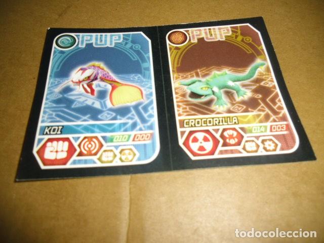 Coleccionismo cromos antiguos: INVIZIMALS EVOLUTION KOI CROCORILLA 281 220 - Foto 1