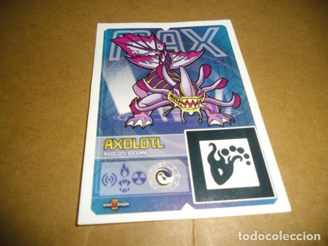 Coleccionismo cromos antiguos: INVIZIMALS AXOLOTL 185 - Foto 1