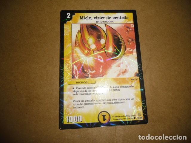 Collectionnisme Cartes &agrave; collectionner anciennes: DUELMASTERS MIELE, VIZIER DE CENTELLA