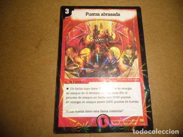 Sammeln alte Sammelbilder: DUELMASTERS FUERZA ABRASADA