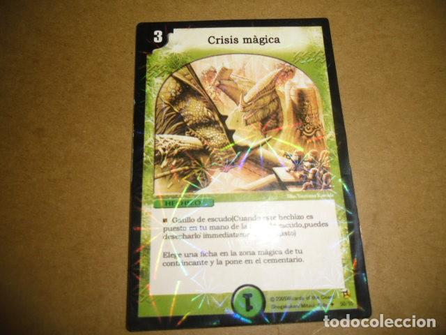Coleccionismo cromos antiguos: DUELMASTERS CRISIS MAGICA - Foto 1