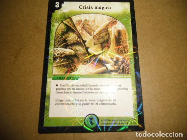 Coleccionismo cromos antiguos: DUELMASTERS CRISIS MAGICA - Foto 1