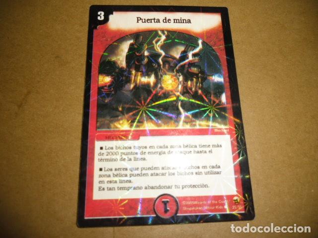 Sammeln alte Sammelbilder: DUELMASTERS PUERTA DE MINA 222