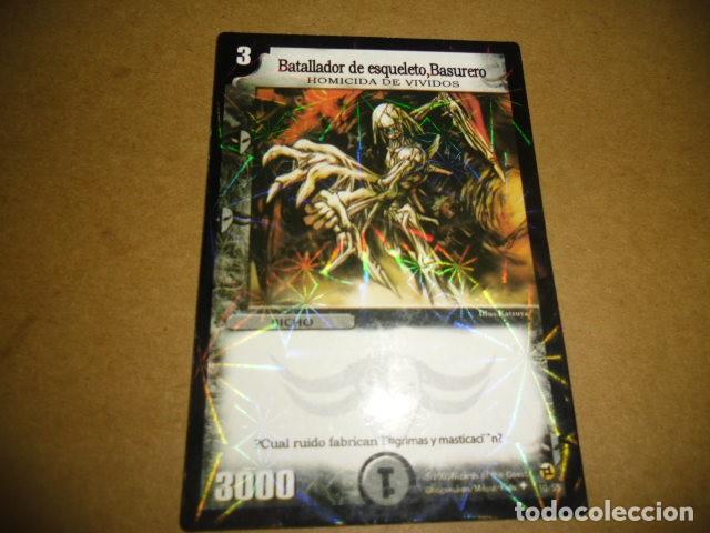 Sammeln alte Sammelbilder: DUELMASTERS BATALLADOR DE ESQUELETO, BASURERO